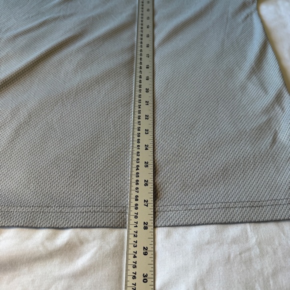 Pro Tour Mens Performance Golf Polo Shirt Gray Large Short Sleeve Logo Clubhouse - Picture 12 of 14